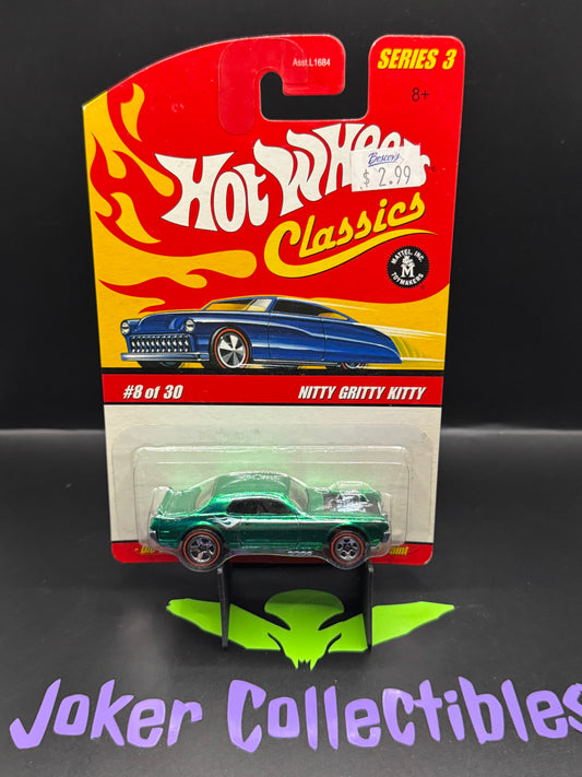 Hot Wheels Classics Series 3 Green Nitty Gritty Kitty # 8 of 30