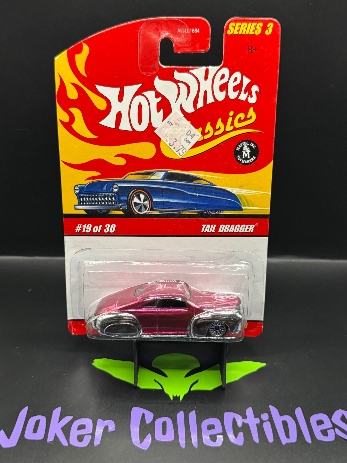 Hot Wheels Classics Series 3 Pink Tail Dragger # 19 of 30