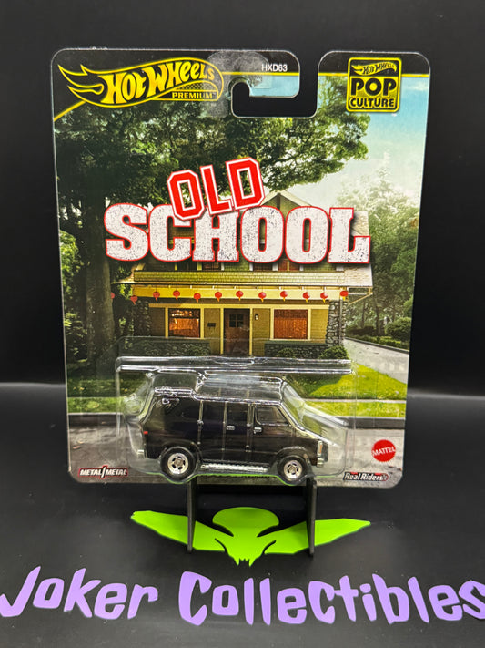 Hot Wheels Premium Pop Culture Old School 1979 Dodge Ram Van