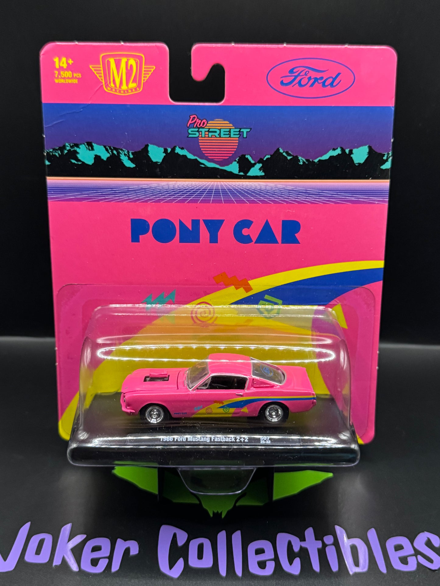 M2 Machines Auto-Drivers Pro Street Pony Car 1966 Ford Mustang Fastback 2+2 S07 25-32