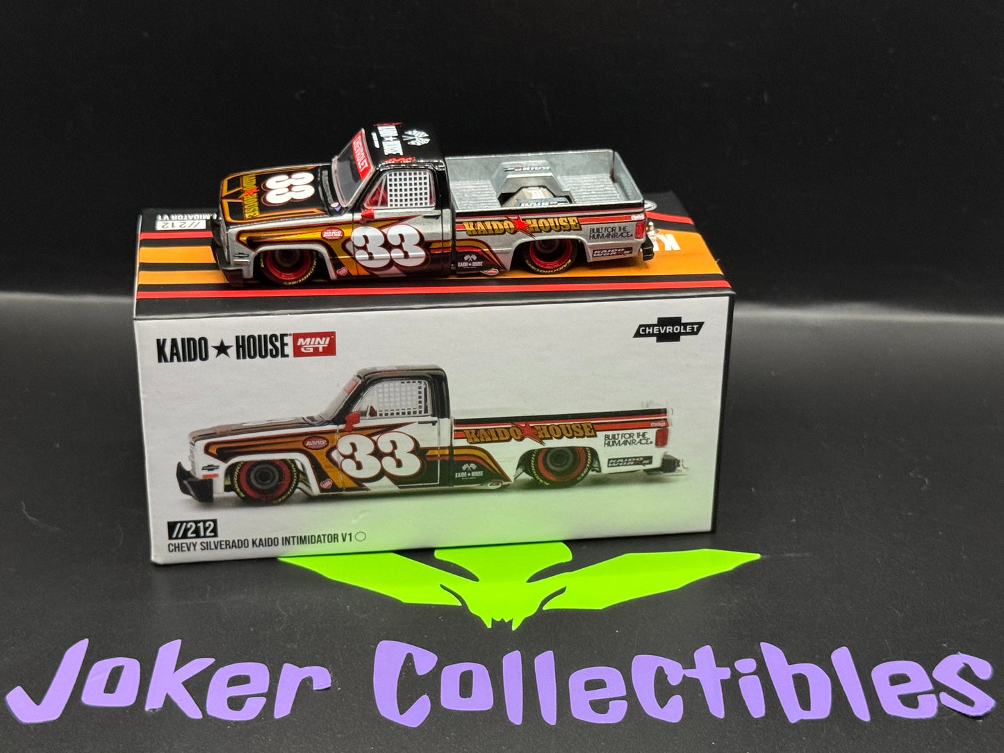 Kaido House Chase Chevrolet Silverado KAIDO Intimidator V1 White Brown Two-tone KHMG212