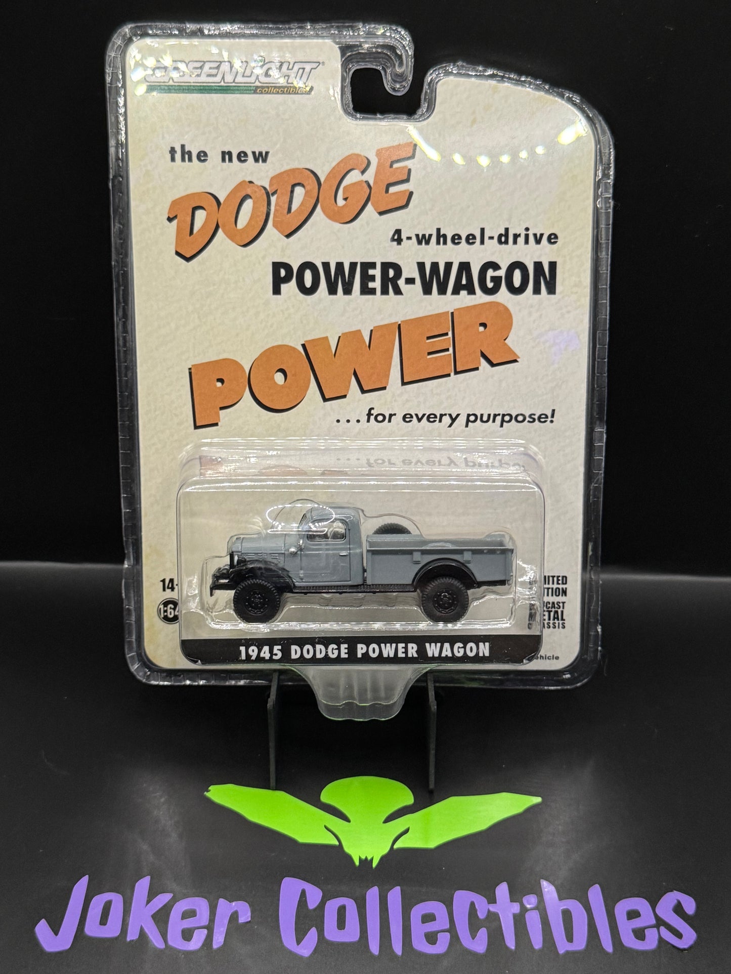 Greenlight The New Dodge 4-wheel-drive Power Wagon 1945 Dodge Power Wagon