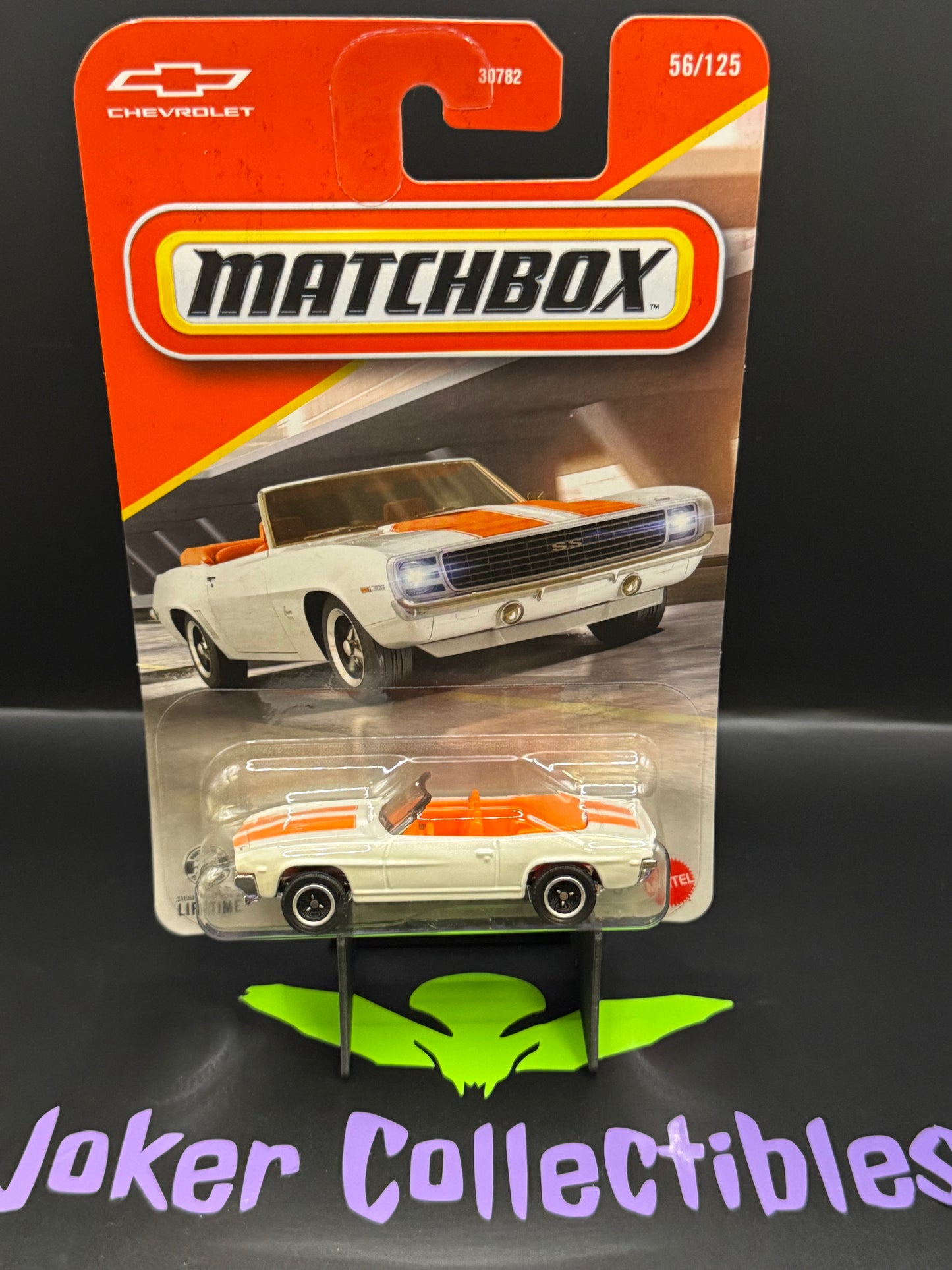 Matchbox 2026 White 1969 Camaro SS 396 Convertible 56/125