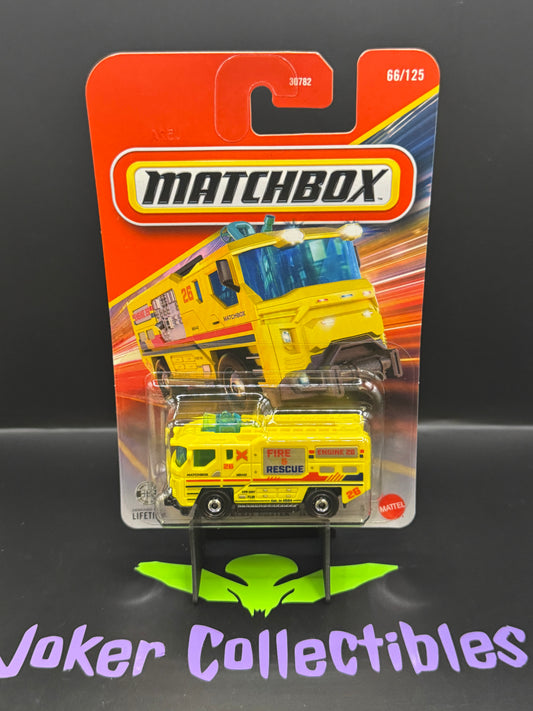 Matchbox 2026 Yellow Blaze Buster II 66/125