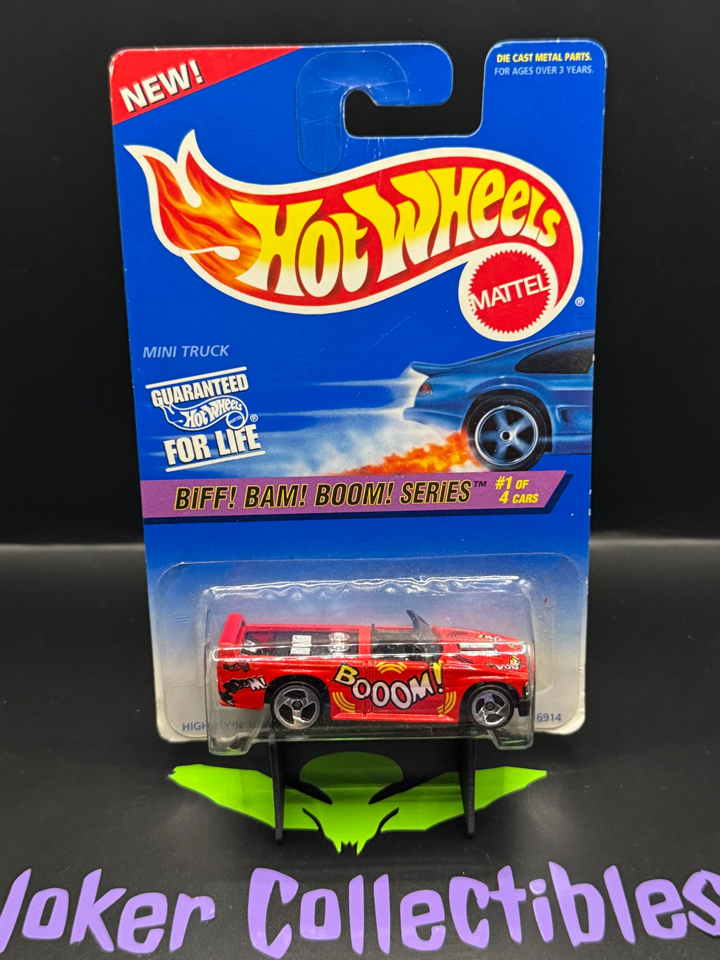 Hot Wheels Biff! Bam! Boom! Series Mini Truck # 1 of 4 Cars Collector # 541