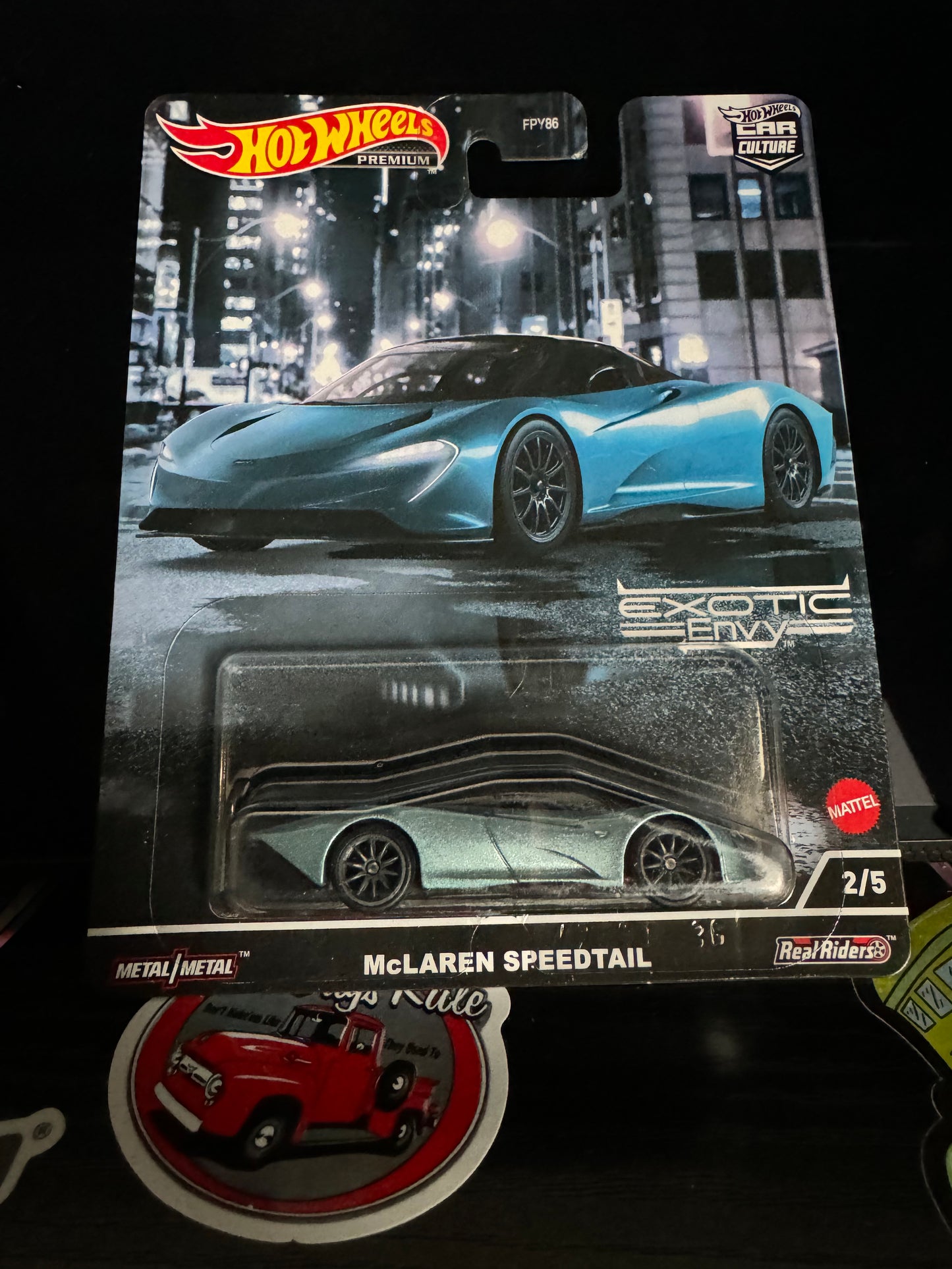 Hot Wheels Premium Car Culture Exotic Envy McLaren Speedtail # 2/5