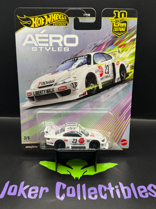 Hot Wheels Premium Car Culture 2026 Aero Styles LB Super Silhouette Nissan Silvia S15 # 3/5