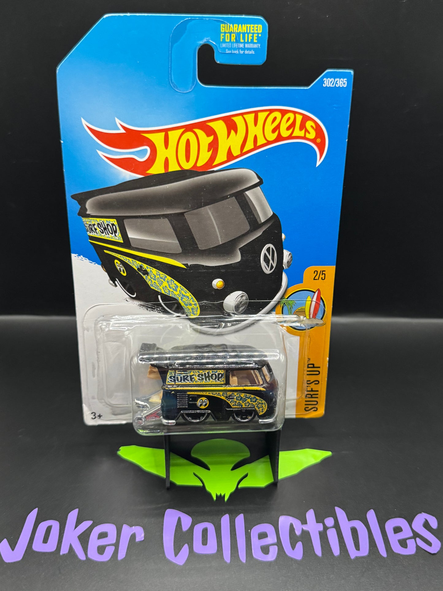 Hot Wheels 2017 Black Kool Kombi 302/365 Surf's Up 2/5