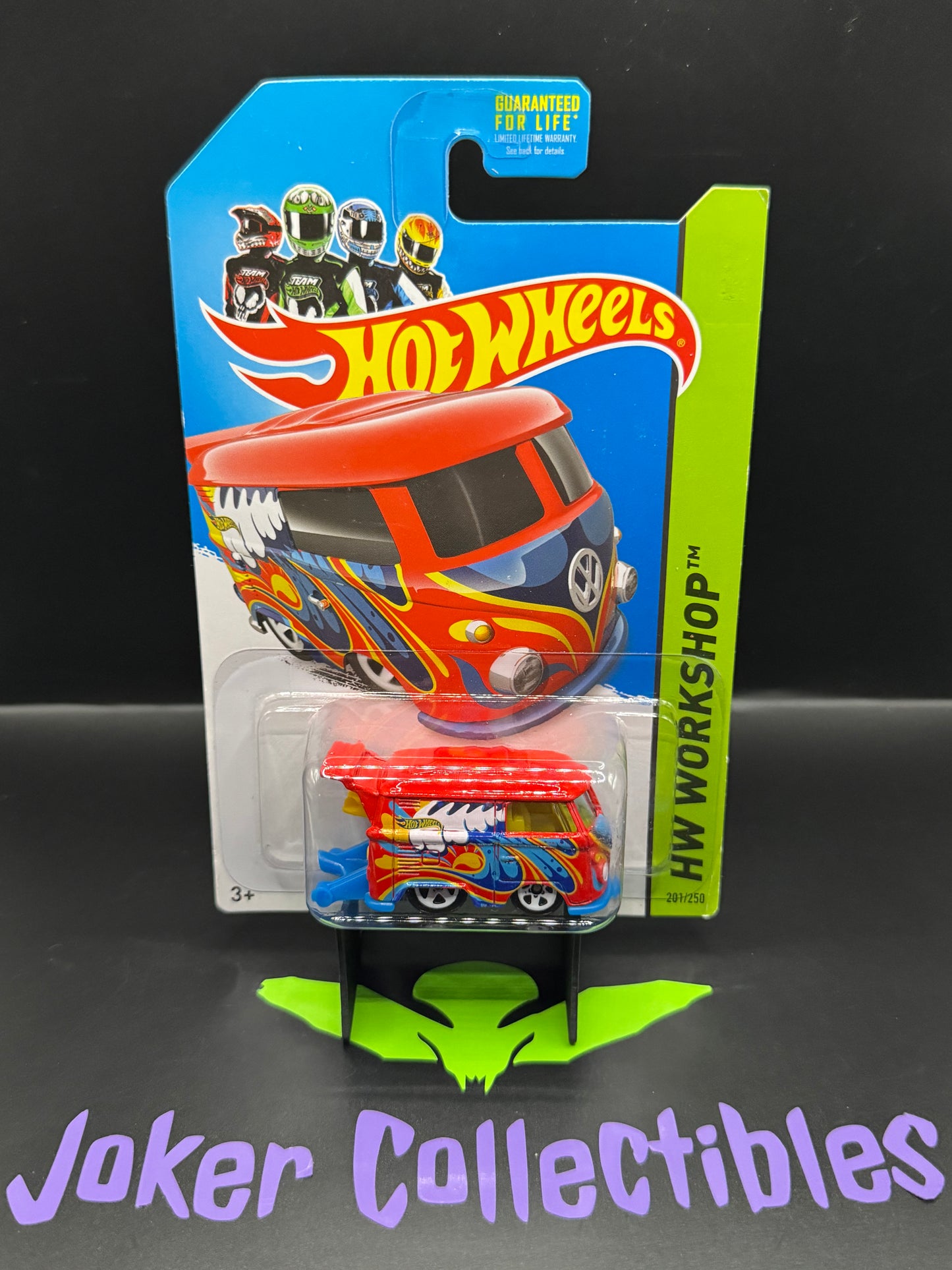 Hot Wheels 2014 Red Volkswagen Kool Kombi 201/250 HW Workshop HW Garage