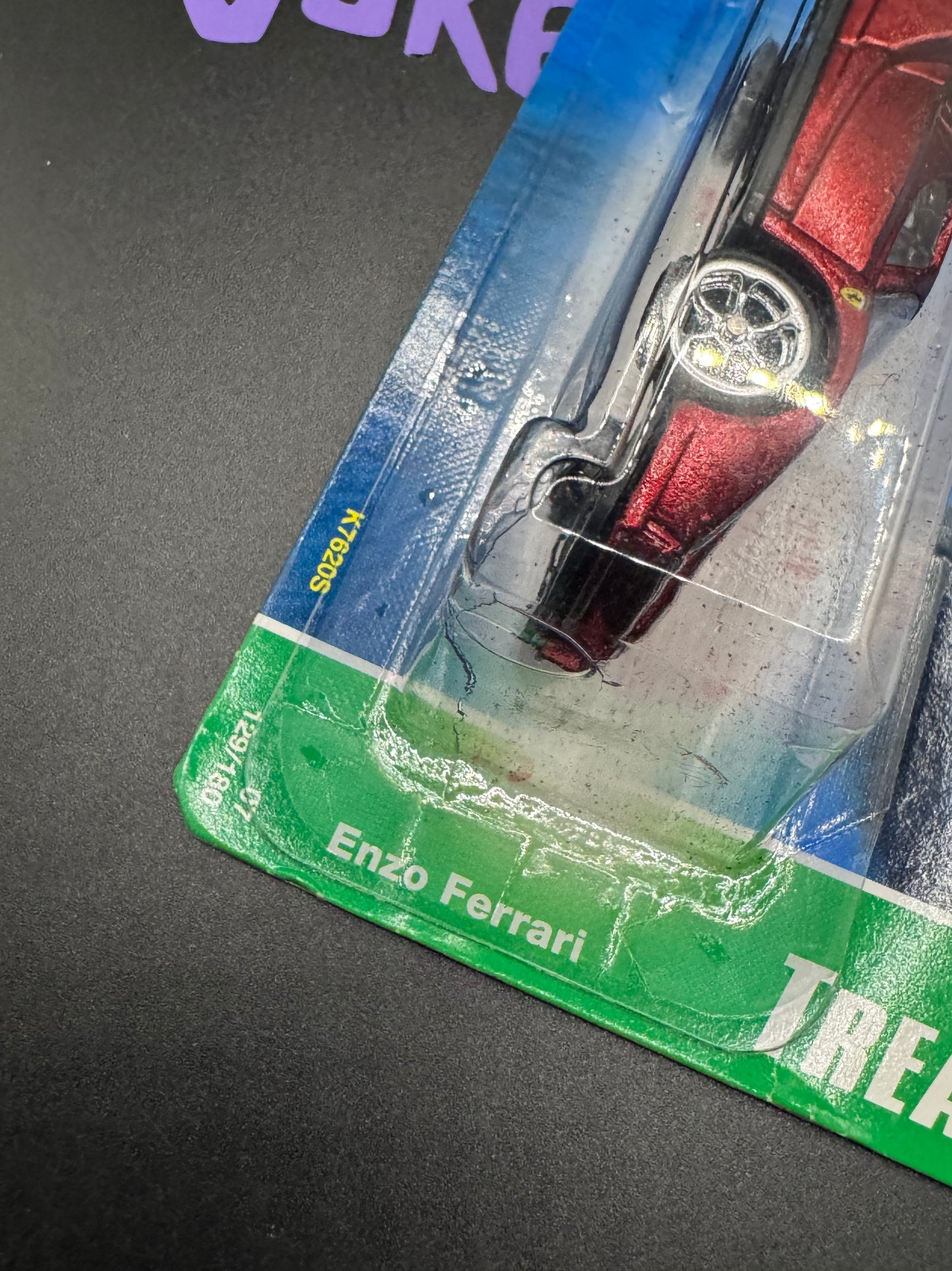 Hot Wheels 2007 Super Treasure Hunt Enzo Ferrari 129/180 Trea$ure Hunt$ 09 of 12