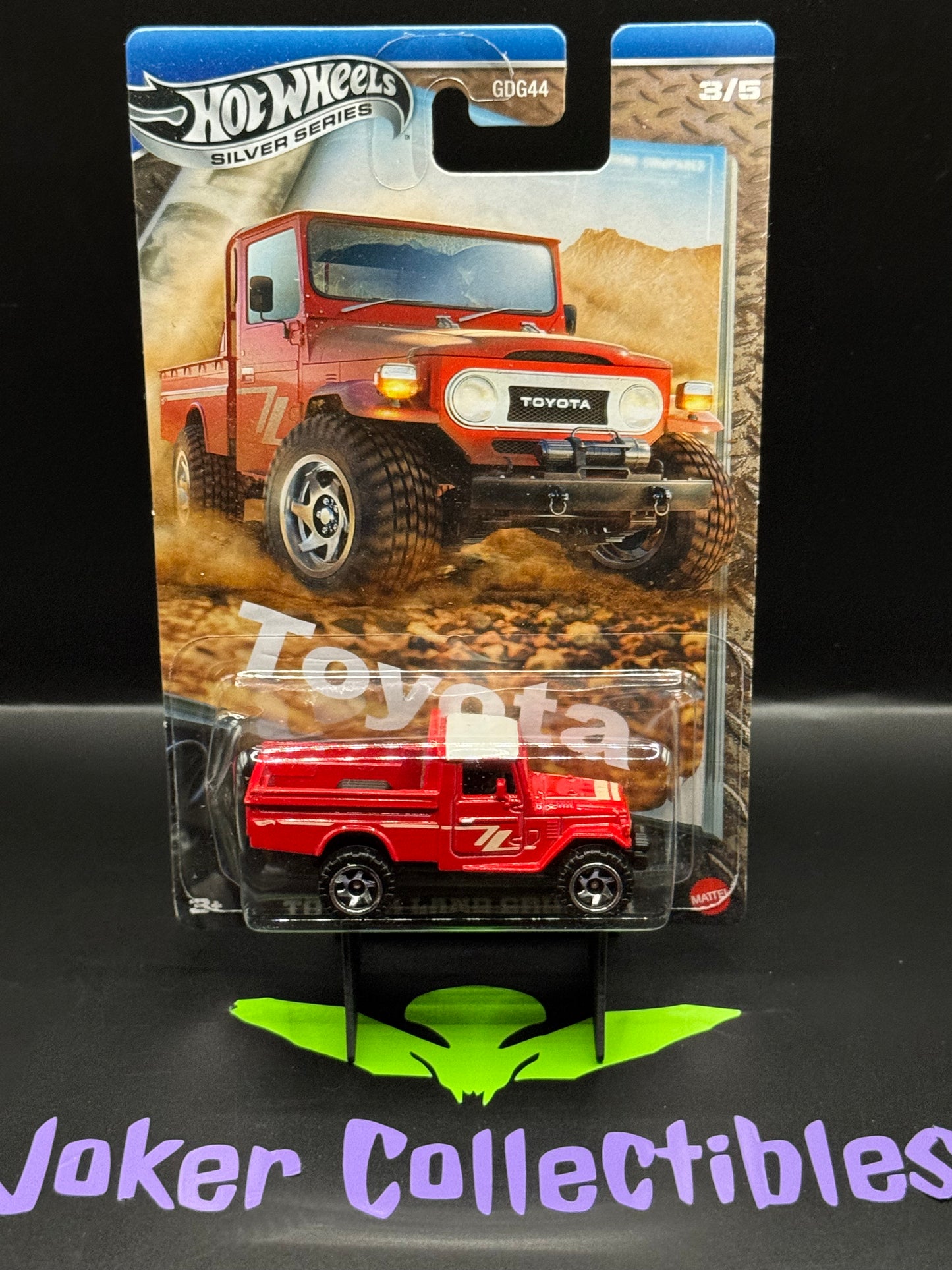 Hot Wheels Silver Series Toyota Trucks Series Toyota Land Cruiser # 3/5