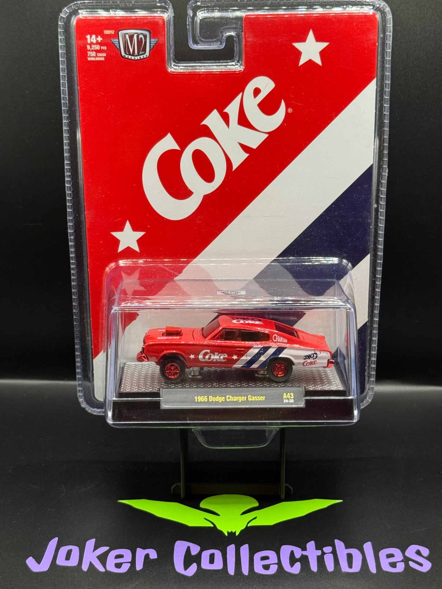 M2 Machines Chase Coke 1966 Dodge Charger Gasser A43 24-20