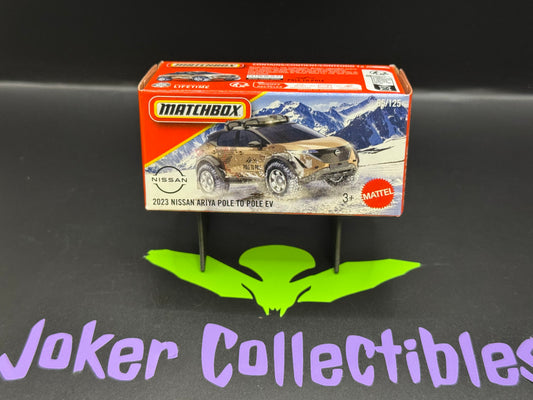 Matchbox Power Grabs 2026 2023 Nissan Ariya Pole to Pole EV # 65/125