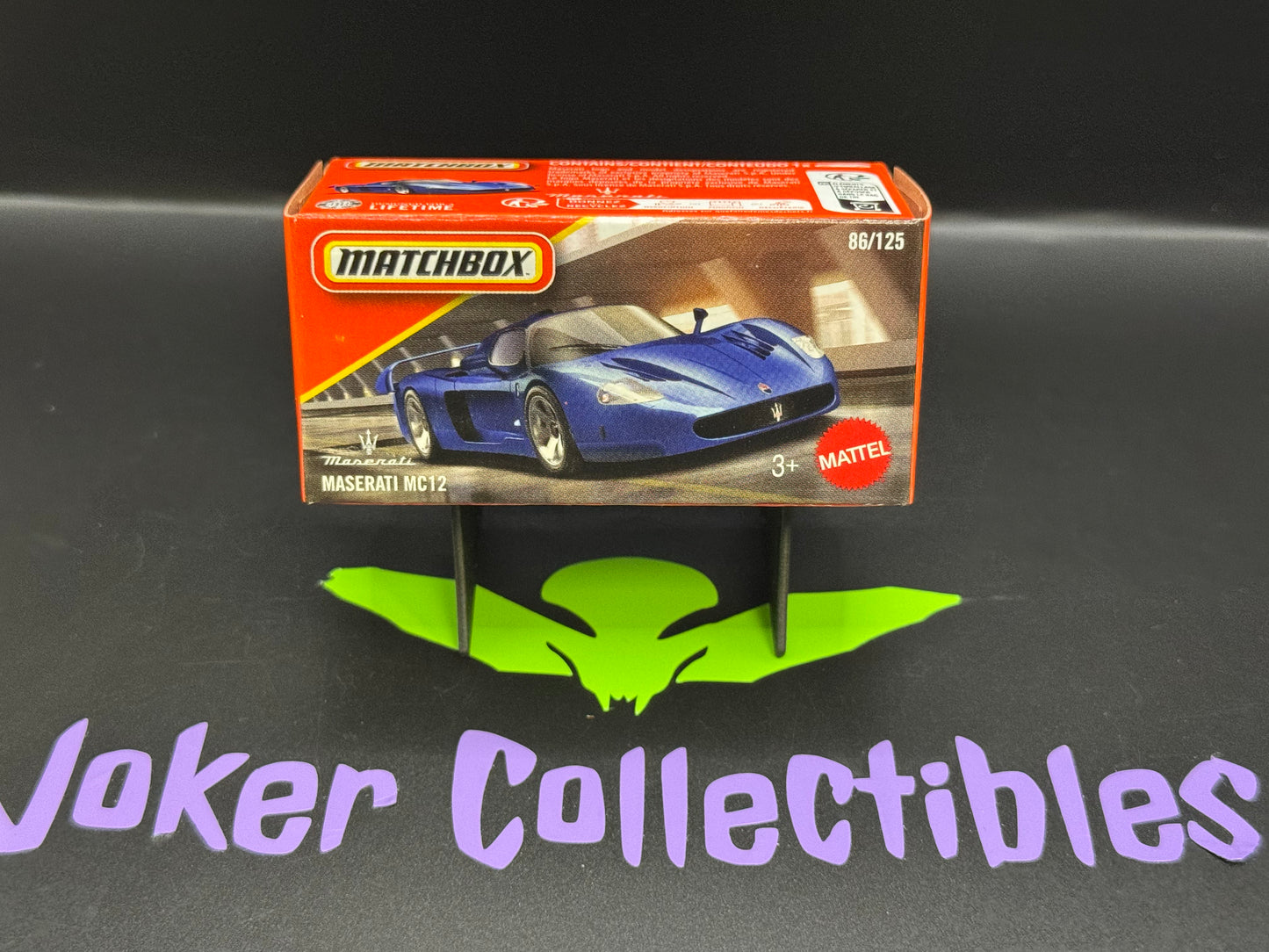Matchbox Power Grabs 2026 Blue Maserati MC12 # 86/125
