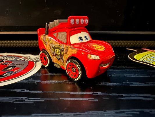Disney Pixar Cars 2023 Series 3 Mystery Mini Racers # 27 Cryptid Buster Lightning McQueen