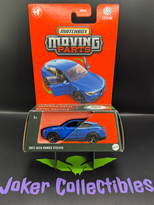 Matchbox 2025 Moving Parts Blue Alfa Romeo Stelvio