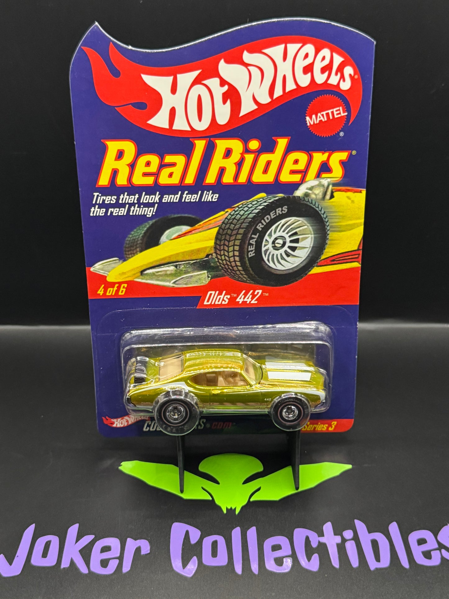 Hot Wheels Real Riders Series 3 Olds 442 # 4 of 6