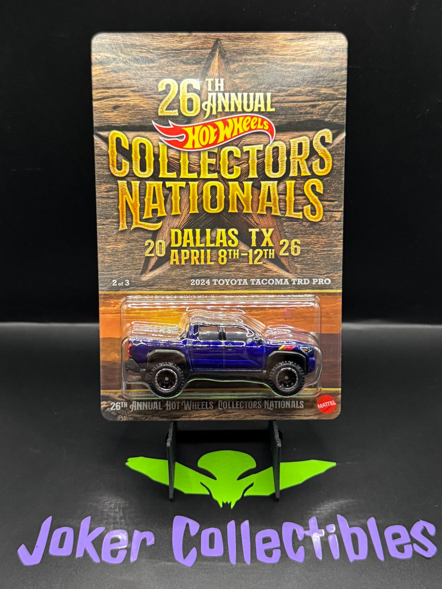 Hot Wheels 2026 26th Annual Collector's Nationals Convention 2024 Toyota Tacoma TRD Pro