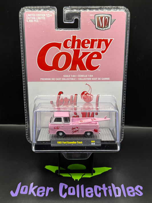 M2 Machines Cherry Coke 1965 Ford Econoline Truck A06 20-28