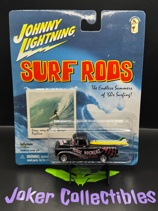 Johnny Lightning Surf Rods Black Wave Rockers