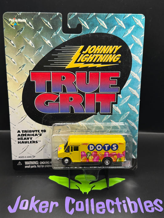 Johnny Lightning True Grit Yellow Dots Chevrolet Step Van Delivery