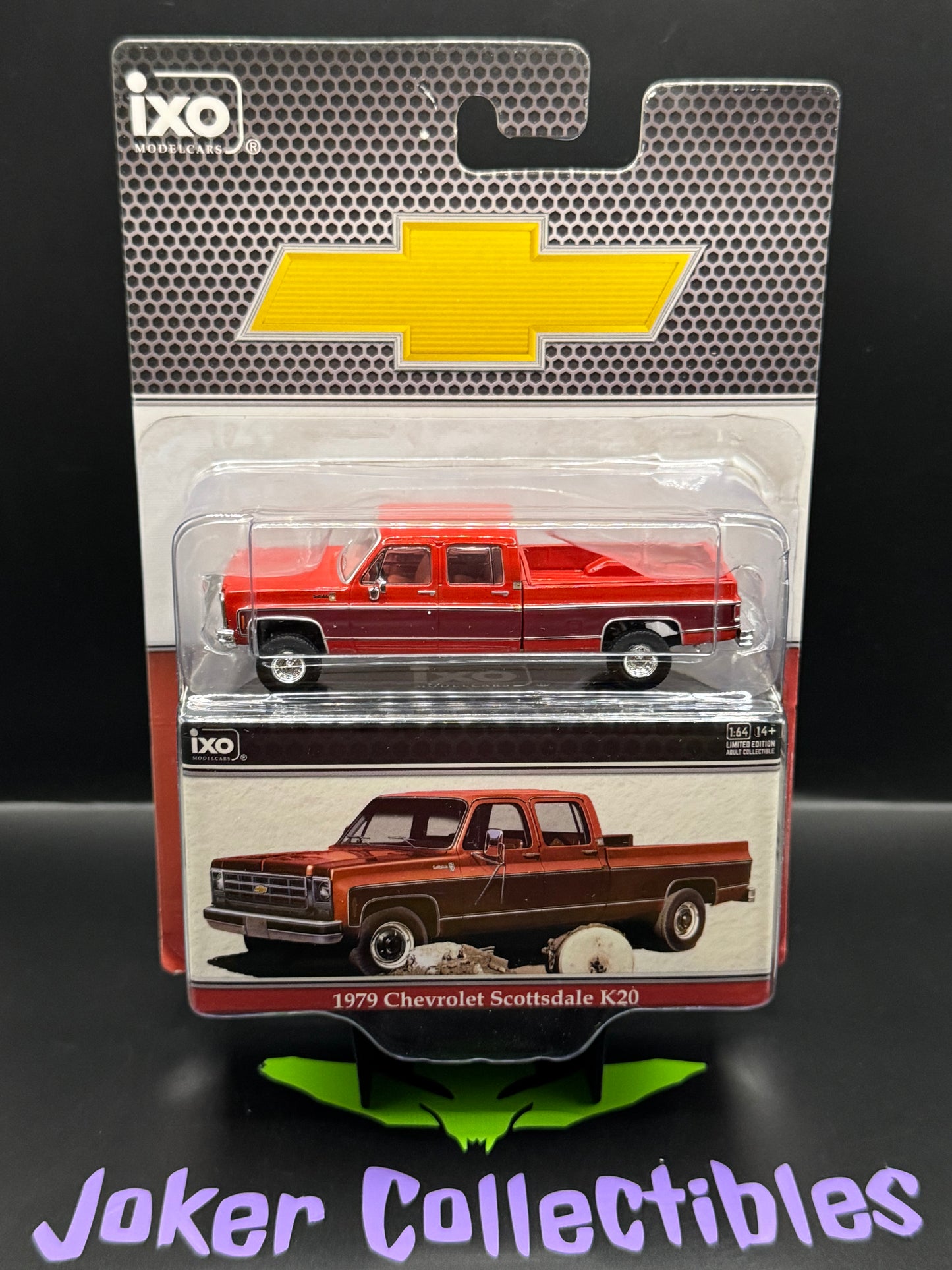 IXO Models 1979 Chevrolet Scottsdale K20 Carmine Red