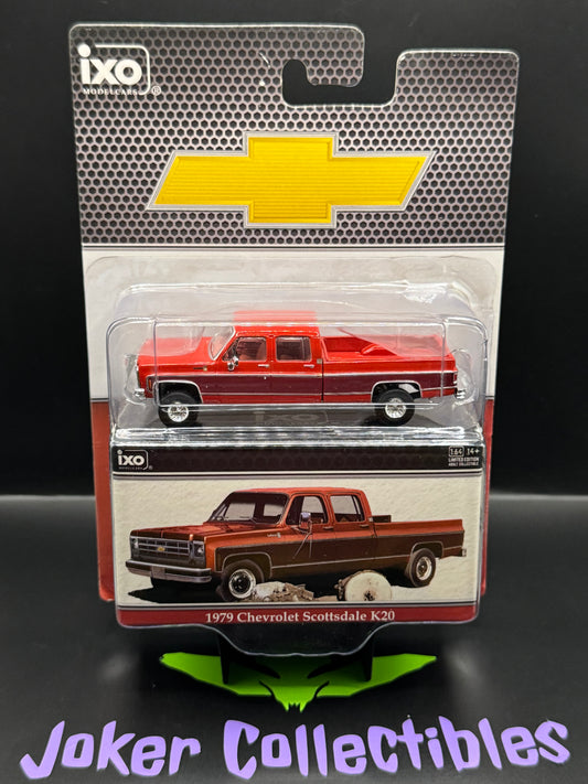 IXO Models 1979 Chevrolet Scottsdale K20 Carmine Red