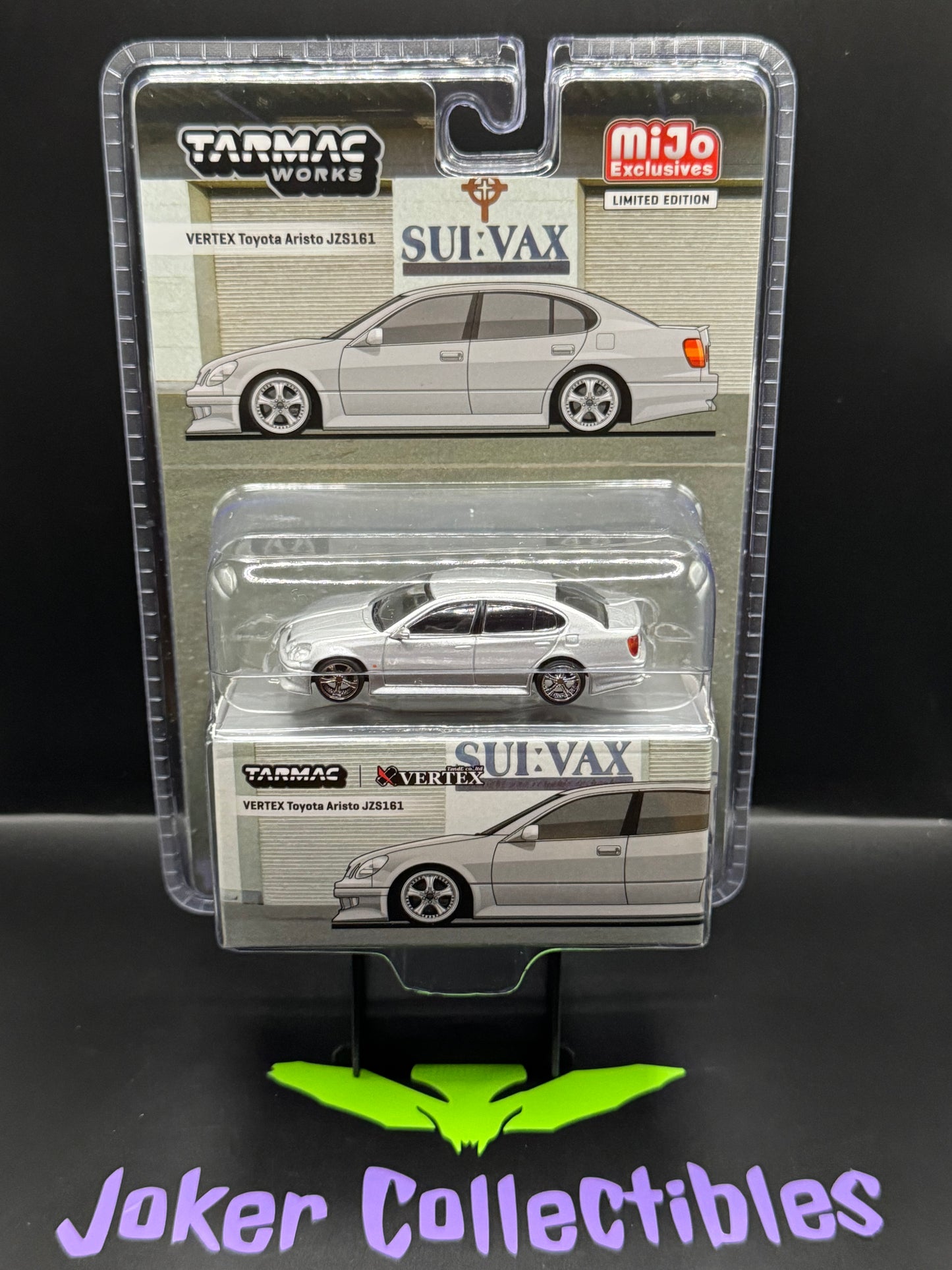 Tarmac Works Global64 VERTEX Toyota Aristo JZS161 Metallic Silver