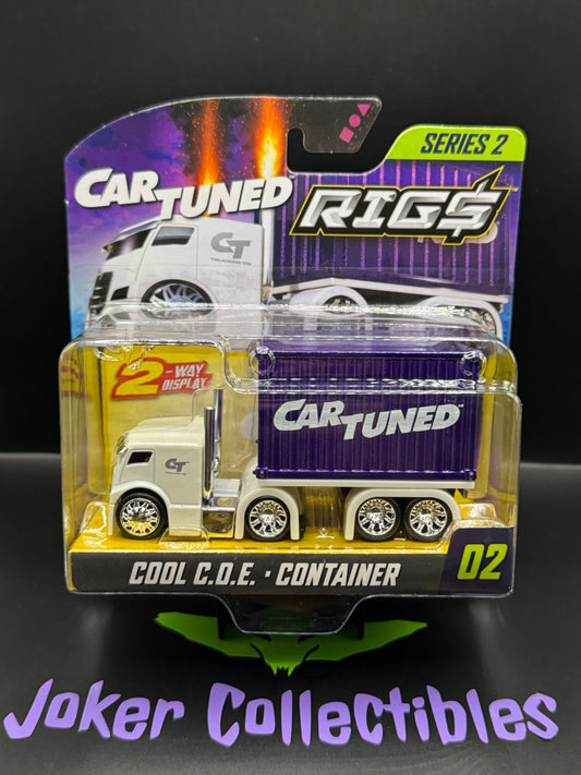 CarTuned Rigs Series 2 White & Purple Cool C.O.E. - Container # 02 Car Tuned