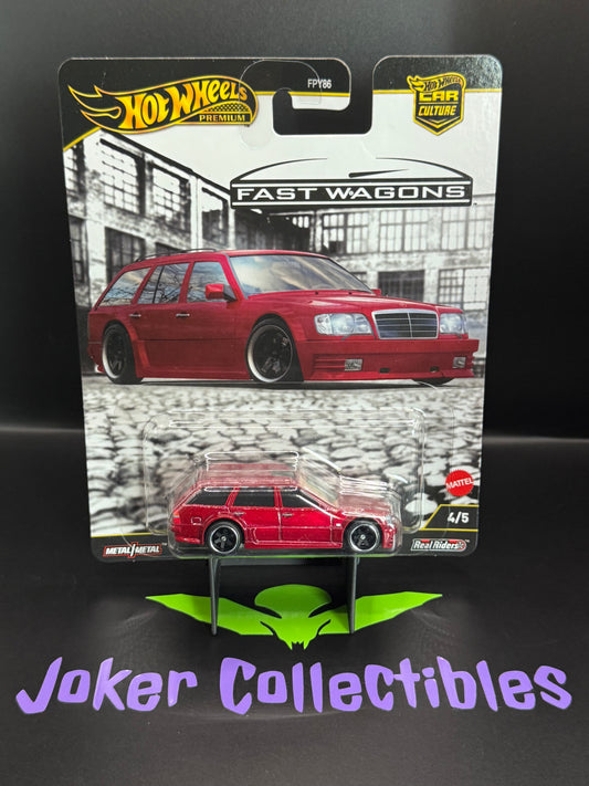 Hot Wheels Premium Car Culture 2025 Fast Wagons Mercedes-Benz E 36 AMG # 4/5