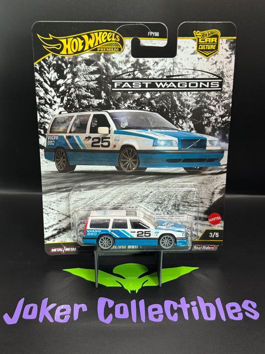 Hot Wheels Premium Car Culture 2025 Fast Wagons Volvo 850 Estate # 3/5