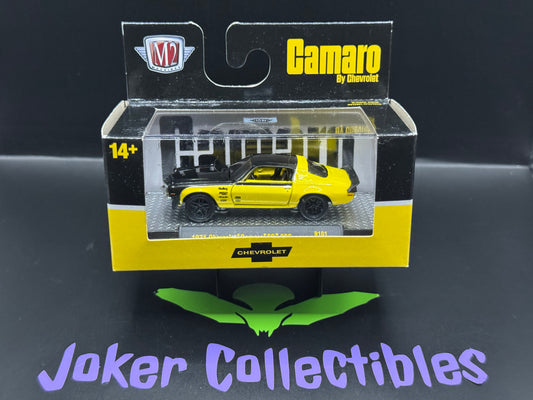 M2 Machines Yellow & Black 1971 Chevrolet Camaro SS 396 R101 25-46