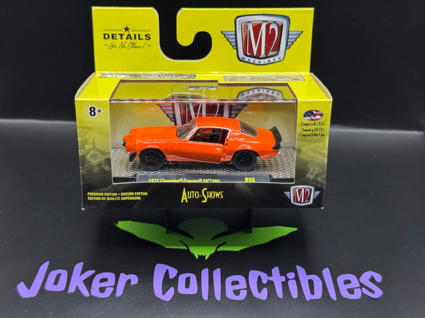 M2 Machines Auto-Shows Orange 1971 Chevrolet Camaro SS 396 R56 19-33