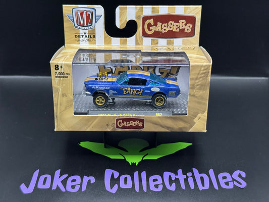 M2 Machines Gassers Fang! Blue 1966 Shelby G.T.350 Gasser R62 20-87