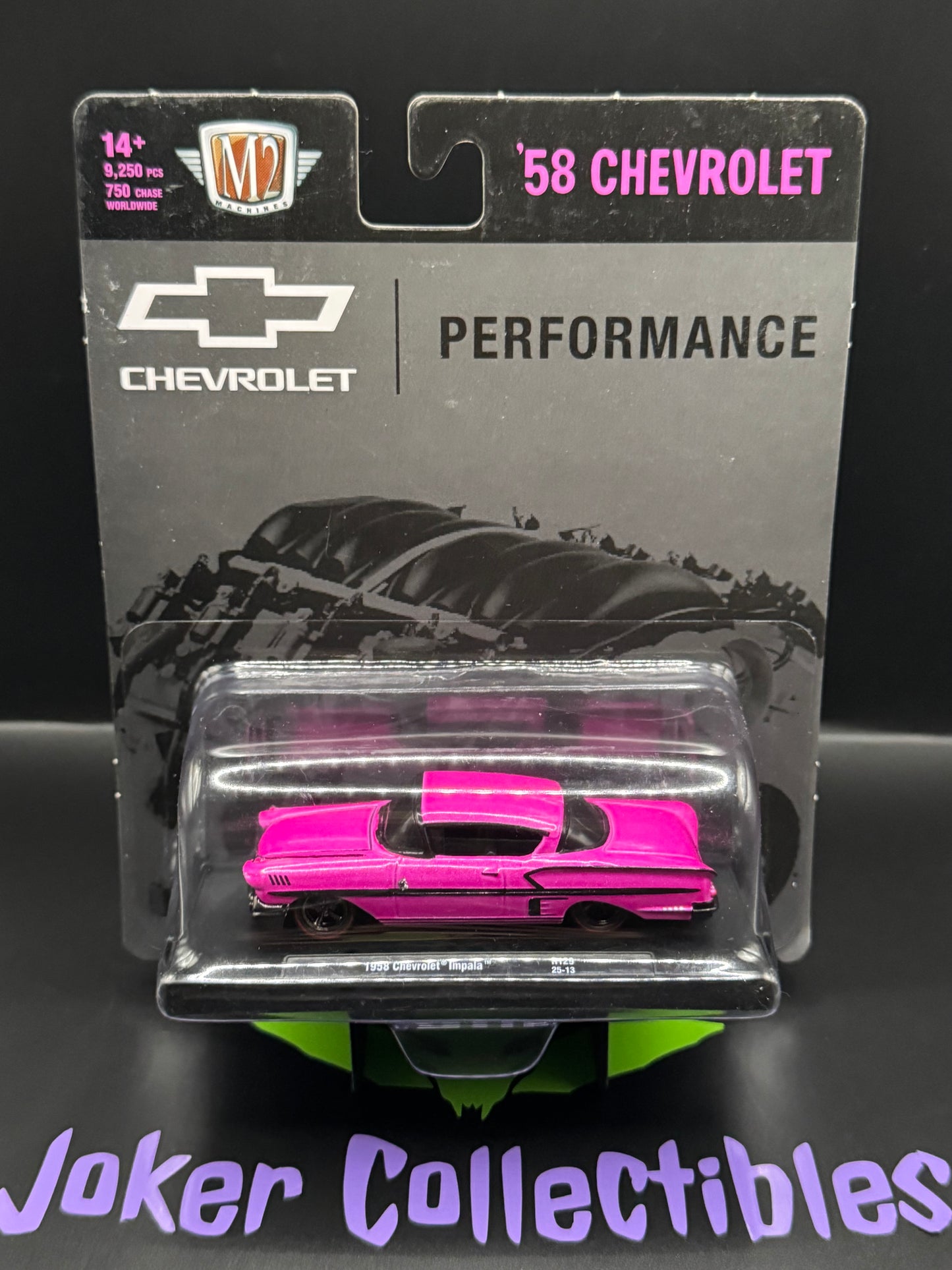 M2 Machines Auto-Drivers Pink 1958 Chevrolet Impala R129 25-13