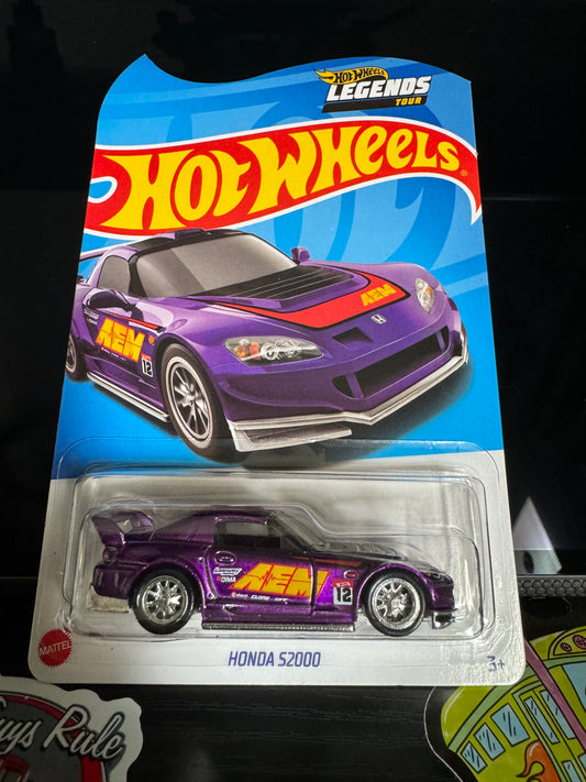 Hot Wheels 2023 Legends Tour Purple AEM Honda S2000 Event Car