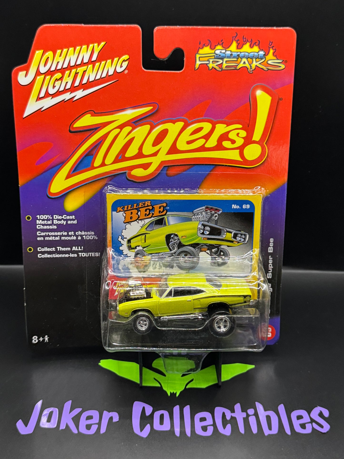 Johnny Lightning Street Freaks Zingers! Killer Bee '70 Dodge Super Bee No. 69