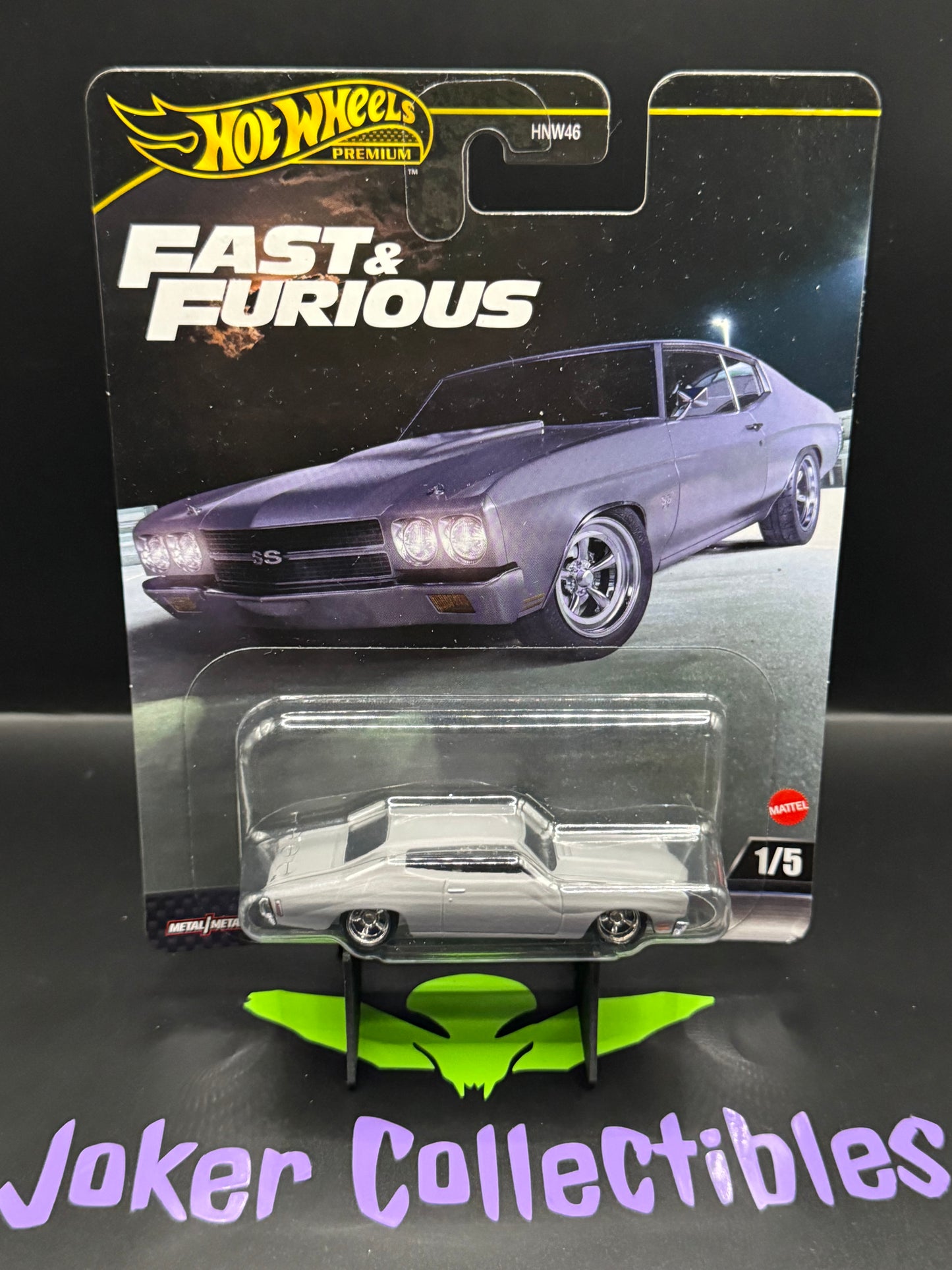 Hot Wheels Premium Fast & Furious 1970 Chevelle SS # 1/5