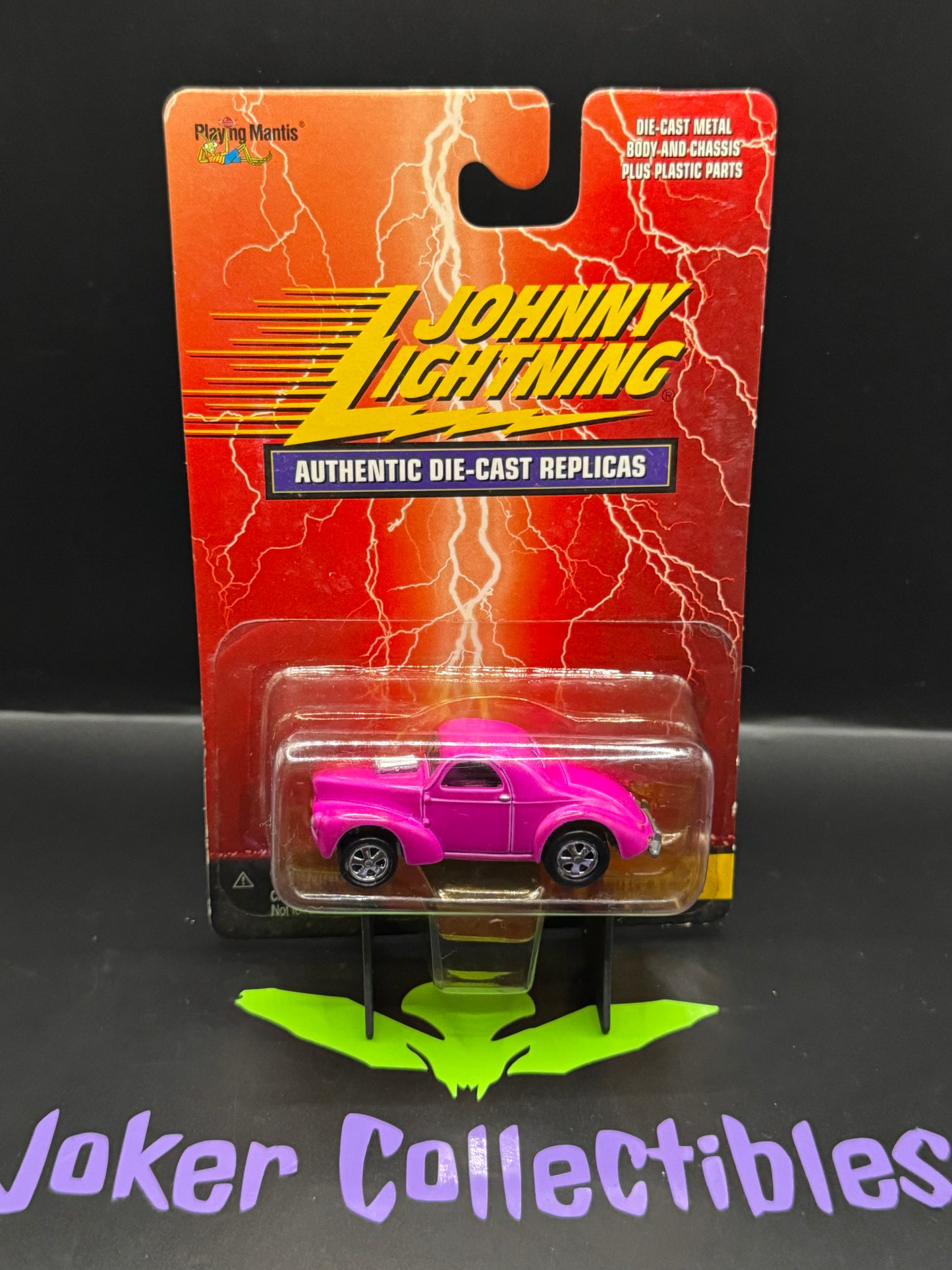 Johnny Lightning Pink Fuchsia Purple 1941 Willy's Coupe
