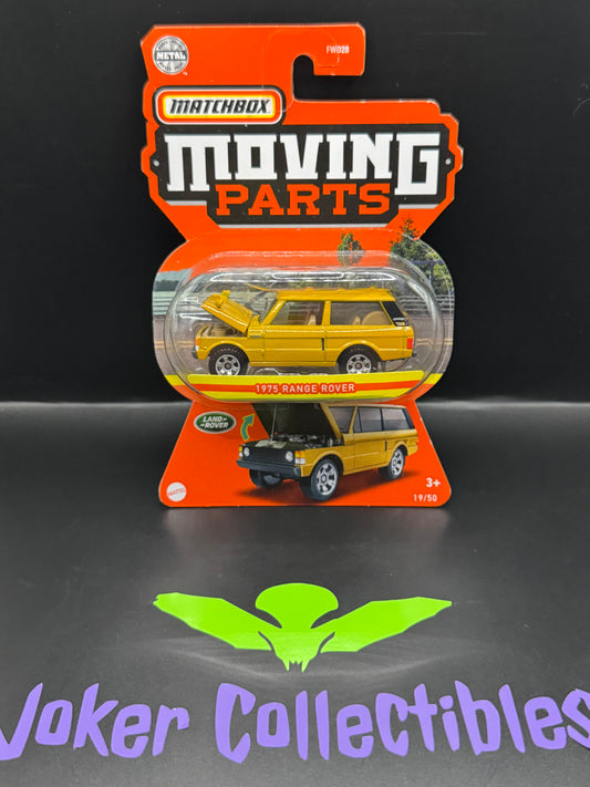 Matchbox Moving Parts Yellow 1975 Range Rover