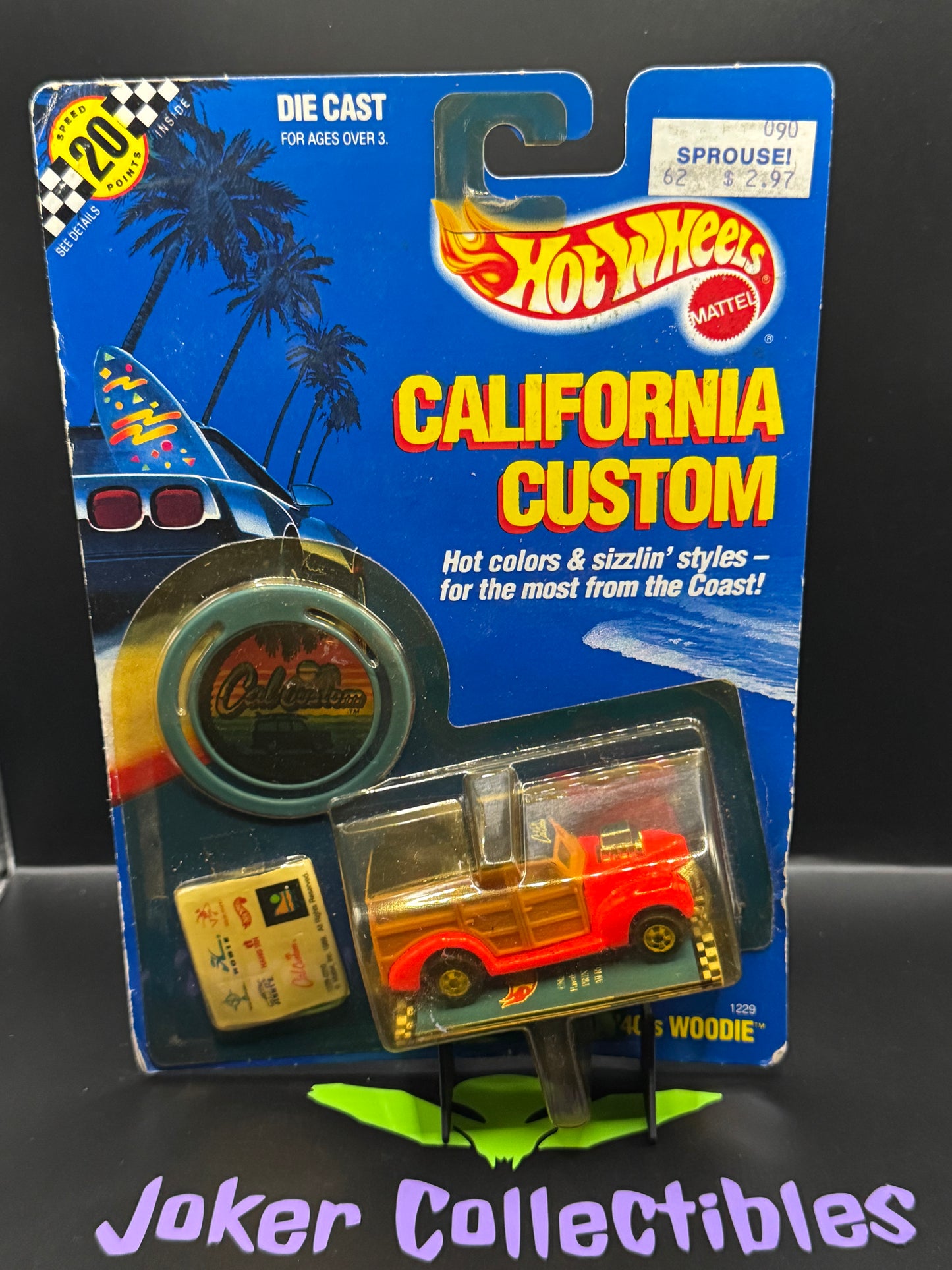Hot Wheels California Custom Orange '40's Woodie