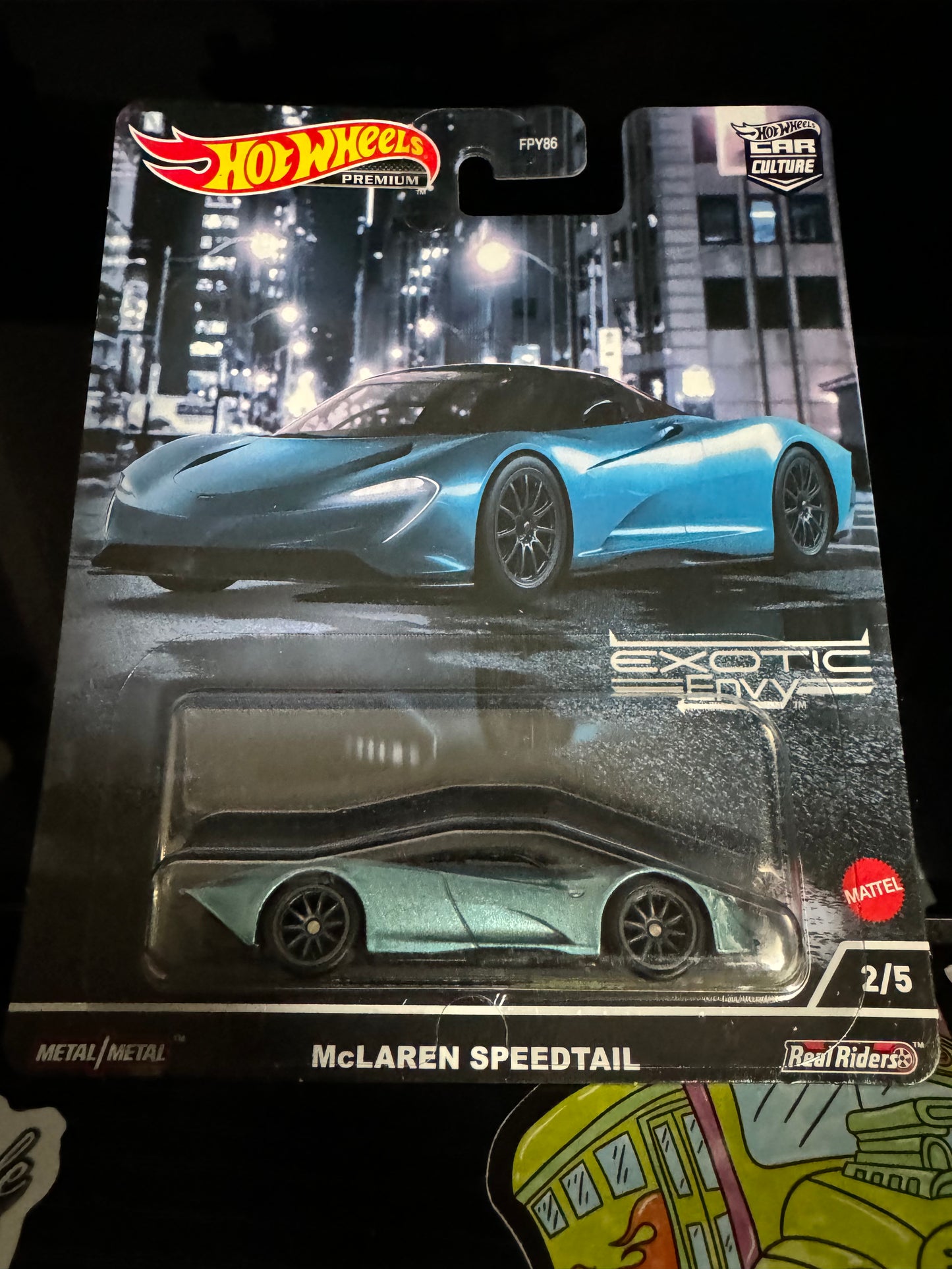 Hot Wheels Premium Car Culture Exotic Envy McLaren Speedtail # 2/5