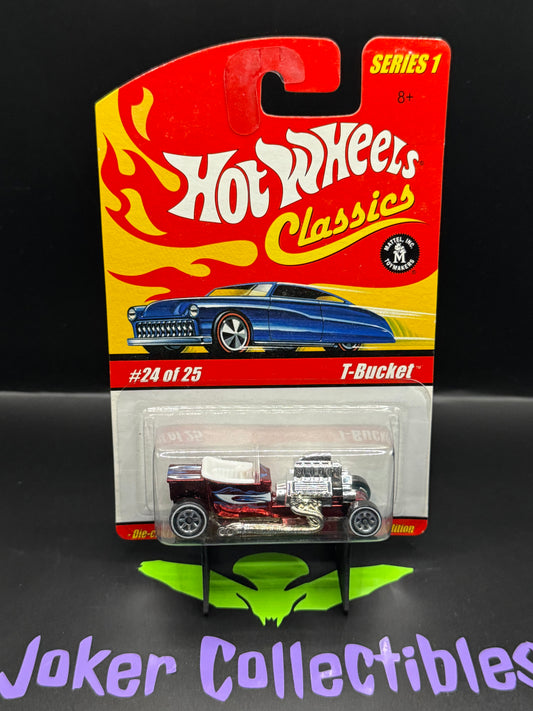 Hot Wheels Classics Series 1 Red T-Bucket # 24 of 25