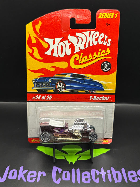 Hot Wheels Classics Series 1 Purple T-Bucket # 24 of 25