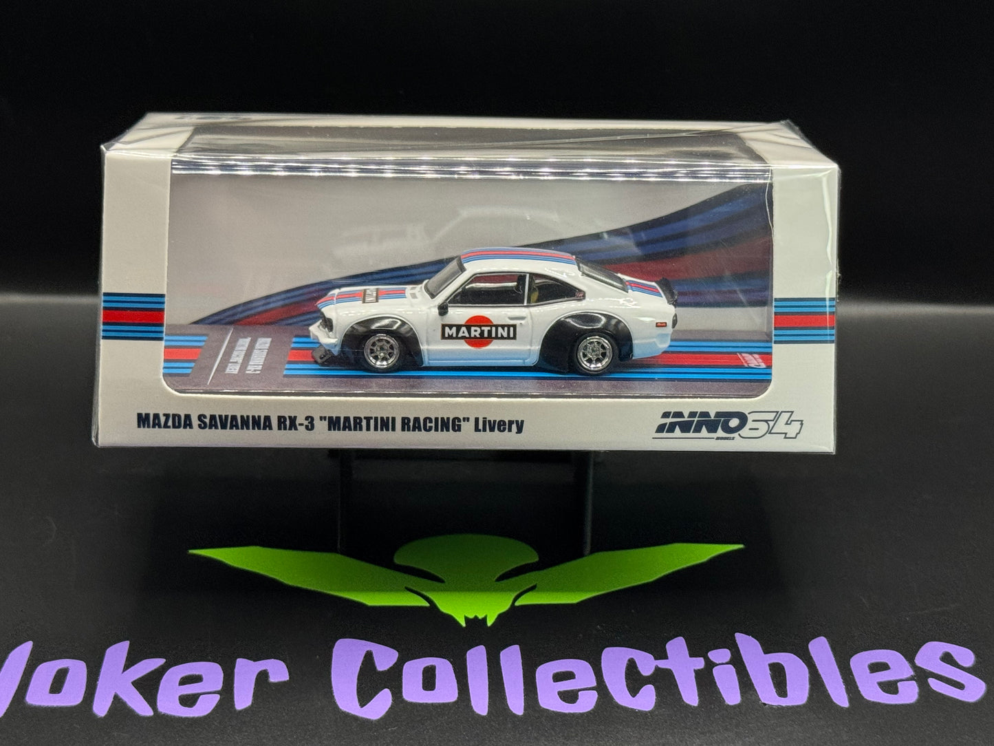 INNO64 Mazda Savanna RX-3 MARTINI RACING Livery White