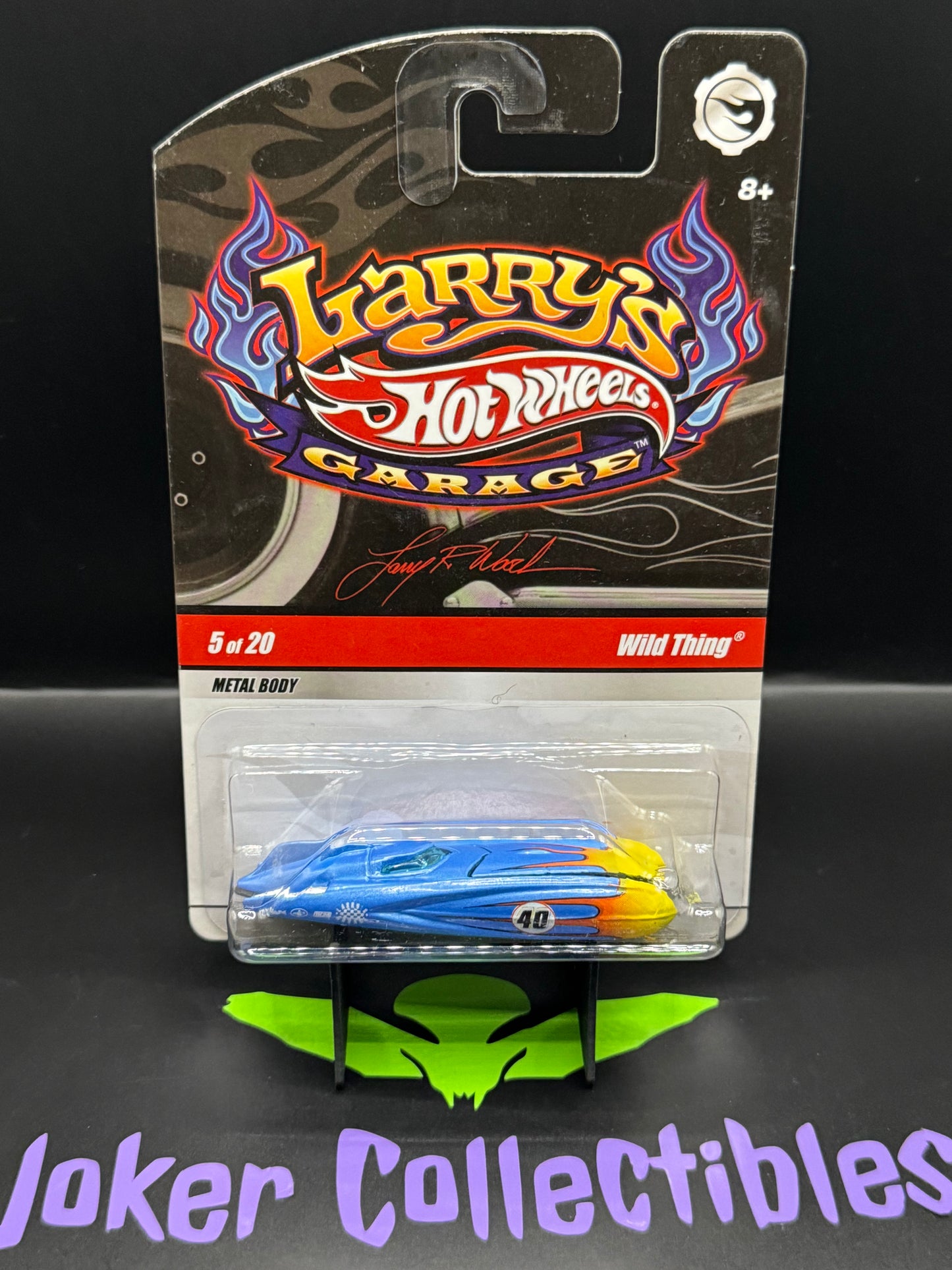 Hot Wheels Larry's Garage Chase Blue Wild Thing # 5 of 20