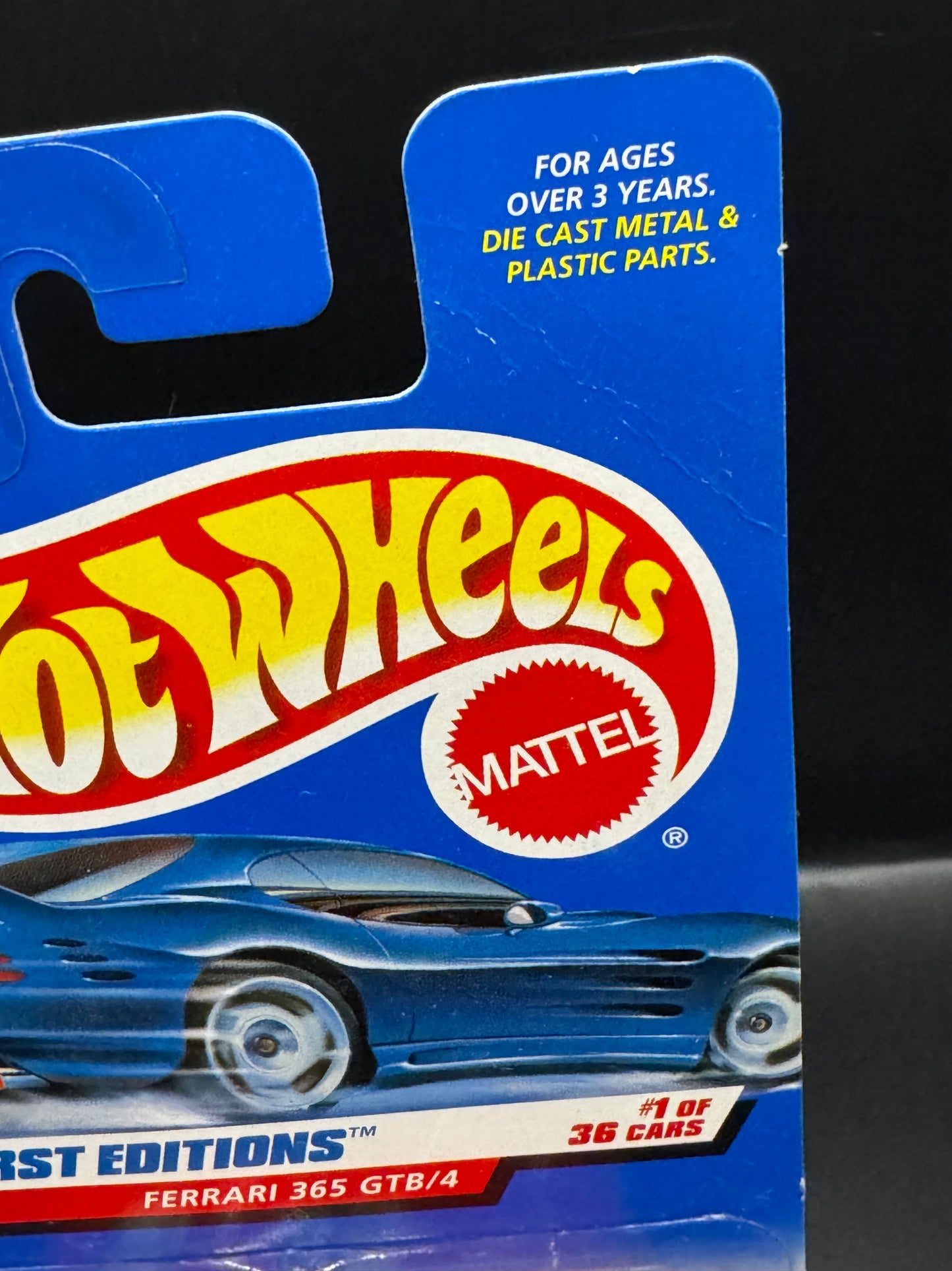 Hot Wheels Red Ferrari 365 GTB/4 2000 First Editions 1 of 36 Cars Collector # 061