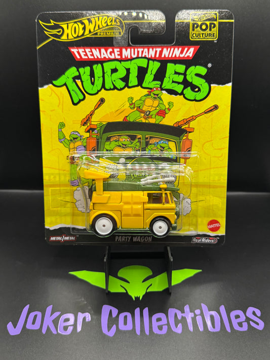 Hot Wheels Premium Pop Culture 2025 Teenage Mutant Ninja Turtles Party Wagon TMNT