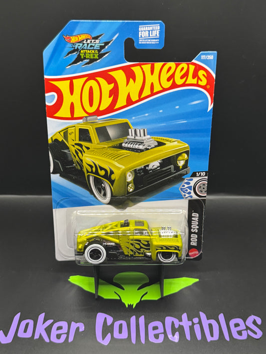 Hot Wheels 2026 Green Erikenstein Rod 117/250 Rod Squad 1/10 K Case