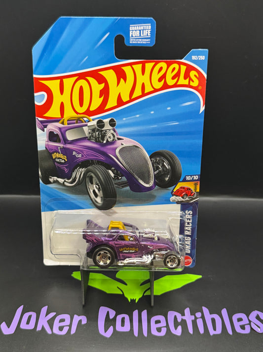 Hot Wheels 2026 Purple Fiat 500C 192/250 Drag Racers 10/10 K Case